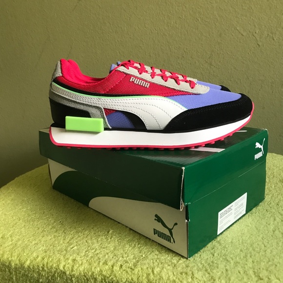 NIB Puma Future Rider Womens Multicolored Sneaker’s - Picture 2 of 10